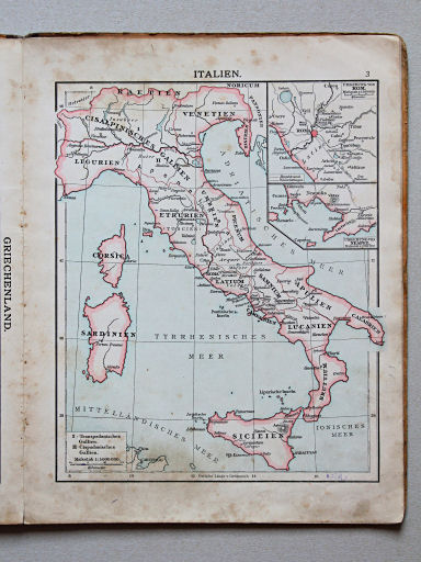 Velhagen & Klasings Kleiner Geschichtsatlas, 1900
3. Italien