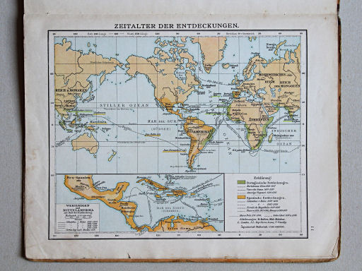 Velhagen & Klasings Kleiner Geschichtsatlas, 1900
11. Zeitalter der Entdeckungen