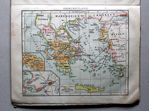 Velhagen & Klasings Kleiner Geschichtsatlas, 1909
2. Griechenland