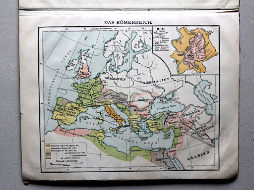 Velhagen & Klasings Kleiner Geschichtsatlas, 1909
4. Das Römerreich