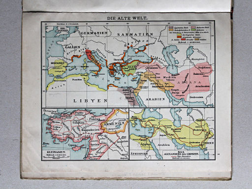 Velhagen & Klasings Kleiner Geschichtsatlas, 1913
1. Die alte Welt