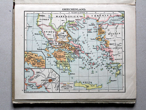 Velhagen & Klasings Kleiner Geschichtsatlas, 1913
2. Griechenland