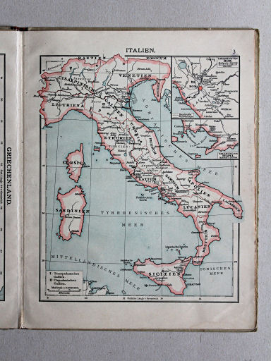 Velhagen & Klasings Kleiner Geschichtsatlas, 1913
3. Italien