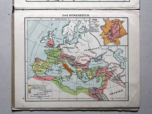Velhagen & Klasings Kleiner Geschichtsatlas, 1913
4. Das Römerreich