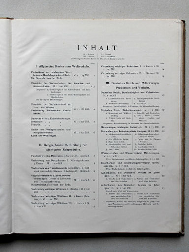 Scobel Handelsatlas, 1902
Inhoudsopgave 1 / Table of contents 1