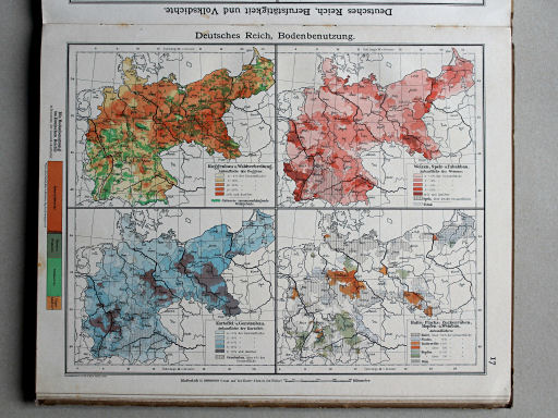 Scobel Handelsatlas, 1902
17. Deutsches Reich, Bodenbenutzung