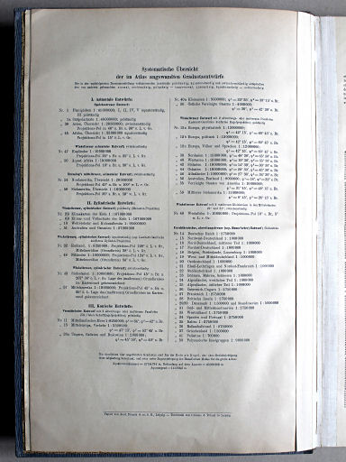 Debes' Neuer Handatlas, 1913
Kaartprojecties / Map projections