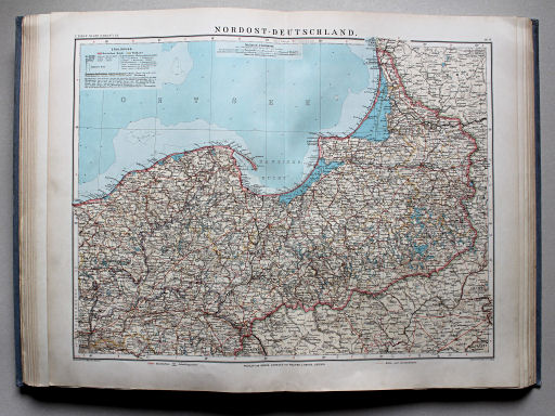 Debes' Neuer Handatlas, 1913
17. Nordost-Deutschland