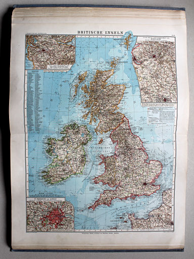 Debes' Neuer Handatlas, 1913
28. Britische Inseln