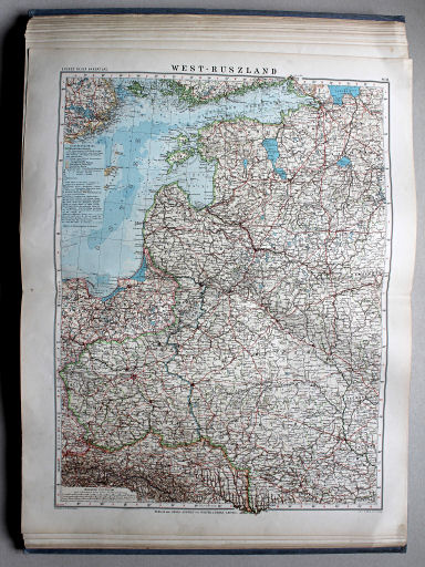 Debes' Neuer Handatlas, 1913
33. West-Ruszland