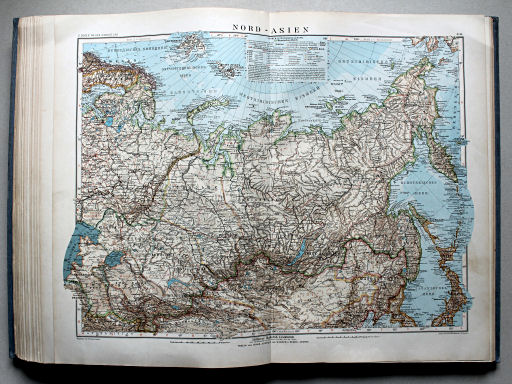 Debes' Neuer Handatlas, 1913
39. Nord-Asien