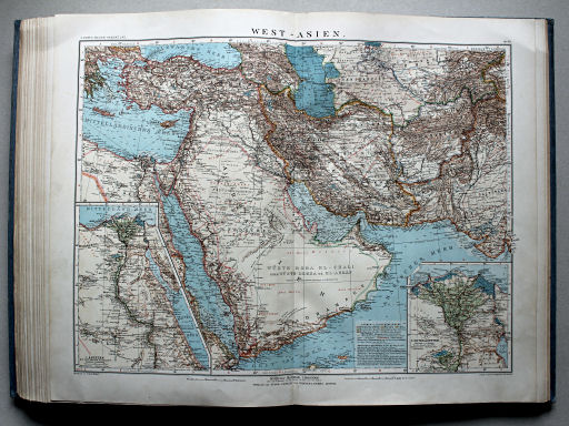 Debes' Neuer Handatlas, 1913
40. West-Asien