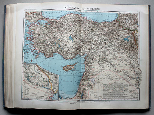 Debes' Neuer Handatlas, 1913
40a. Kleinasien (Anatolien)
