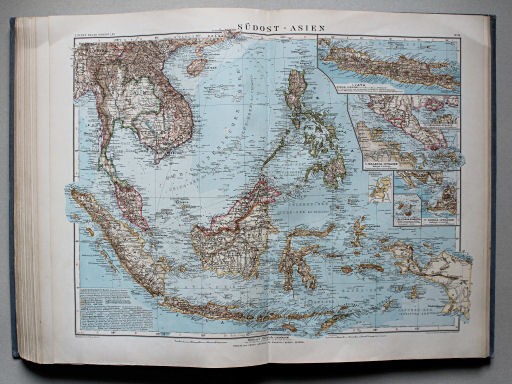 Debes' Neuer Handatlas, 1913
43. Südost-Asien