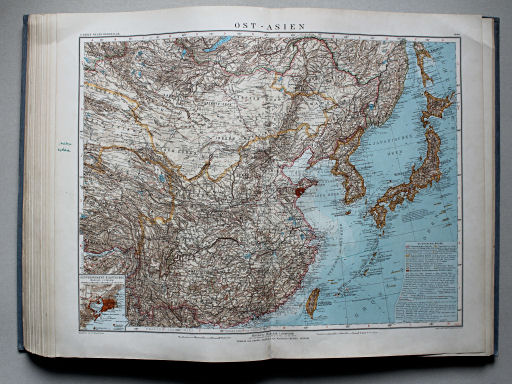 Debes' Neuer Handatlas, 1913
44. Ost-Asien