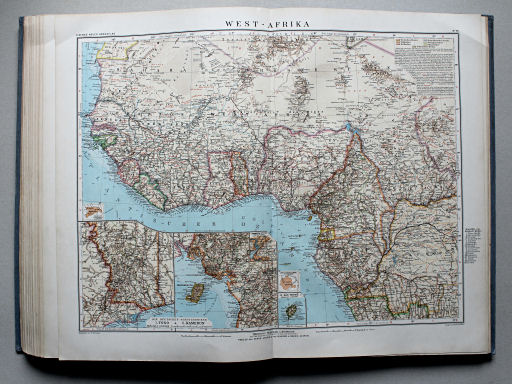 Debes' Neuer Handatlas, 1913
49. West-Afrika