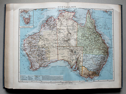Debes' Neuer Handatlas, 1913
52. Australien