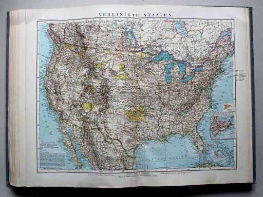 Debes' Neuer Handatlas, 1913
55. Vereinigte Staaten