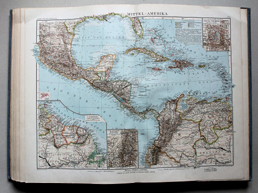 Debes' Neuer Handatlas, 1913
57. Mittel-Amerika