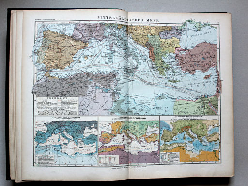 Debes' Neuer Handatlas, 1914
11. Mittelländisches Meer