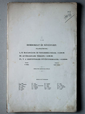 Téleki-Kogutowicz: Világatlasz, 1912-1914
1-2. Domborzat és növényzet (planiglóbusok)