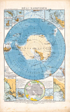 Téleki-Kogutowicz: Világatlasz, 1912-1914
3. Déli-sarkvidék