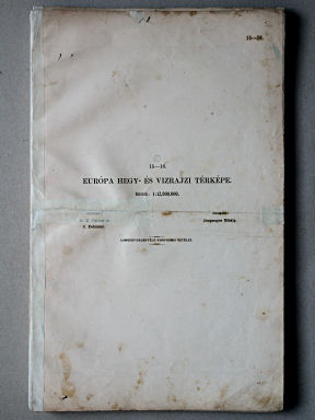 Kogutowicz-Littke: Világatlasz, 1912-1914
15-16. Európa hegy- és vizrajzi térképe
