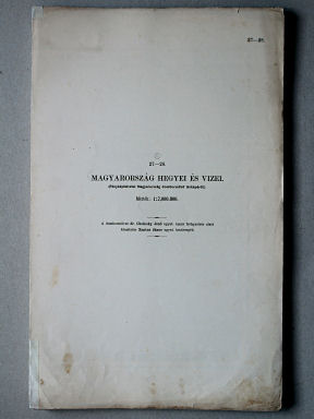 Kogutowicz-Littke: Világatlasz, 1912-1914
27-28. Magyarország hegyei és vizei