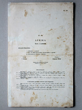 Kogutowicz-Littke: Világatlasz, 1912-1914
97-98. Afrika