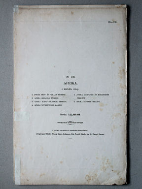 Kogutowicz-Littke: Világatlasz, 1912-1914
99-100. Afrika. 6 különféle térkép