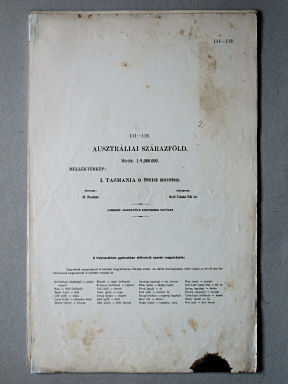 Téleki-Kogutowicz: Világatlasz, 1912-1914
111-112. Ausztrália