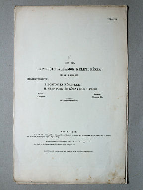 Kogutowicz-Littke: Világatlasz, 1912-1914
123-124. Egyesült Államok keleti része