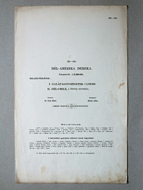 Kogutowicz-Littke: Világatlasz, 1912-1914
129-130. Dél-Amerika dereka
