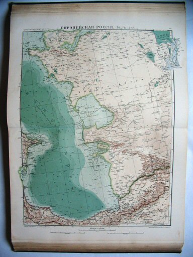 Атласъ Маркса / Atlas Marksa 1910
30. Каспійское море. Закаспійскій край
Kaspische Zee, Transkaspië / Caspian Sea, Transcaspia