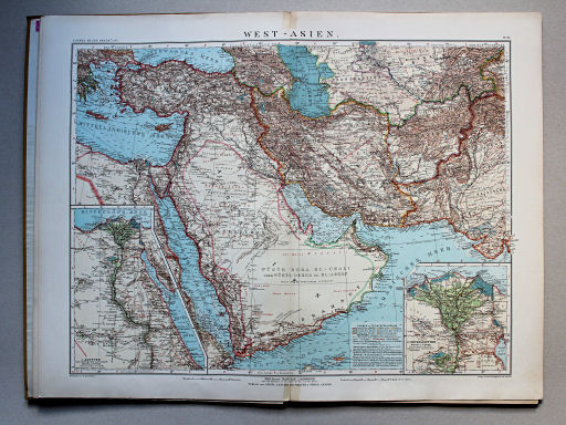 Debes' Neuer Handatlas, 1913
40. West-Asien