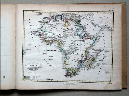 E. Wagner's Atlas der Geheele Aarde, ca. 1850
24. Africa