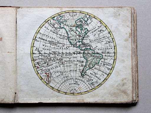 Johann Walch, Allgemeiner Atlas, 1812
4. Westliche Halbkugel