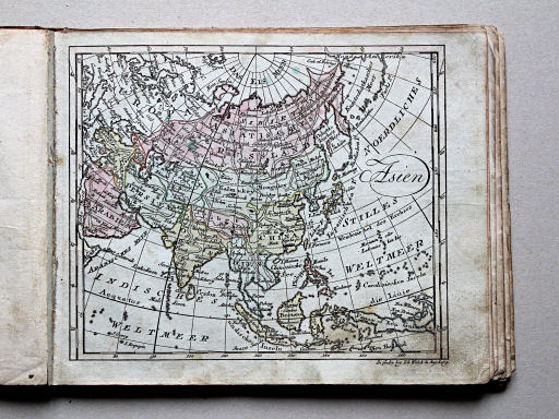 Johann Walch, Allgemeiner Atlas, 1812
6. Asien