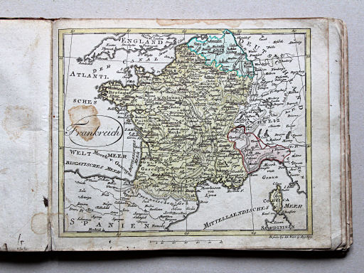 Johann Walch, Allgemeiner Atlas, 1812
12. Frankreich