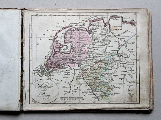 Johann Walch, Allgemeiner Atlas, 1812
15. Holland und Berg