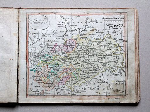 Johann Walch, Allgemeiner Atlas, 1812
18. Sachsen
