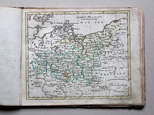 Johann Walch, Allgemeiner Atlas, 1812
19. Brandenburg und Pommern