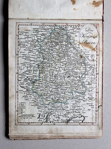 Johann Walch, Allgemeiner Atlas, 1812
23. Das Königreich Baiern