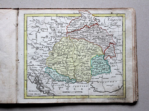 Johann Walch, Allgemeiner Atlas, 1812
24. Ungarn und Galizien