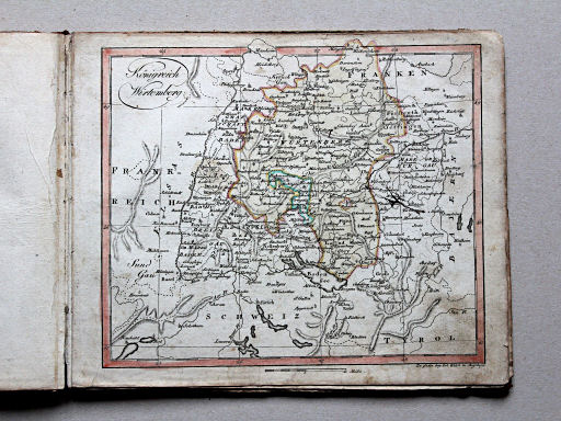 Johann Walch, Allgemeiner Atlas, 1812
26. Königreich Wirtemberg