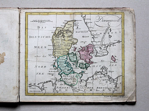 Johann Walch, Allgemeiner Atlas, 1812
29. Daenemark