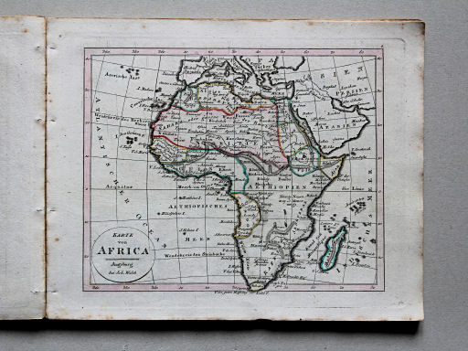 Johann Walch, Neuester Schul-Atlass, 1824
8. Karte von Africa