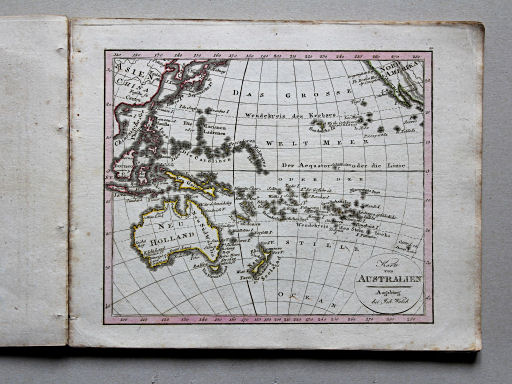 Johann Walch, Neuester Schul-Atlass, 1824
10. Karte von Australien