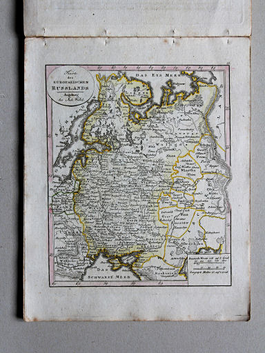 Johann Walch, Neuester Schul-Atlass, 1824
19. Karte des Europaeischen Russlands