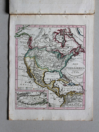 Johann Walch, Neuester Schul-Atlass, 1824
31. Karte von Nord America